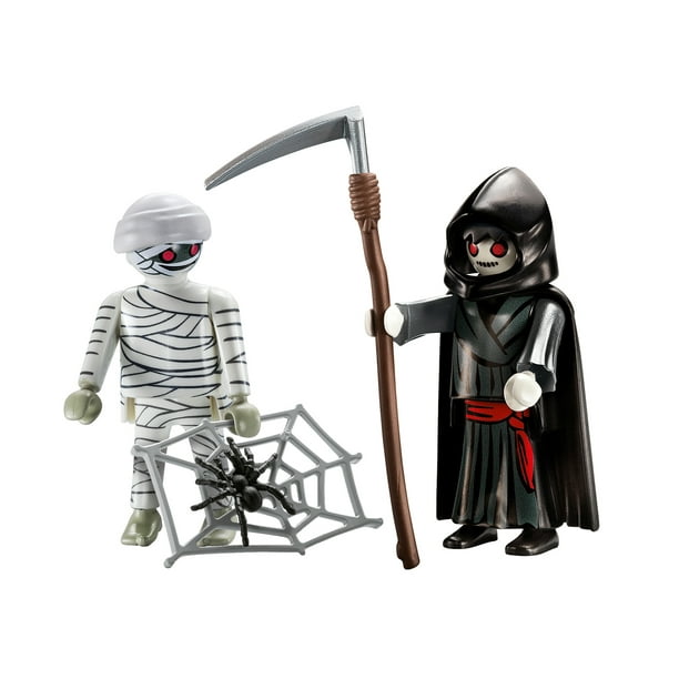 PLAYMOBIL Halloween Mummy & Grim Reaper